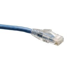 N202-050-BL - Cat6 Gigabit Solid Conductor Snagless Patch Cable (RJ45 M/M) - Blue, 50-ft.