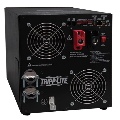 TRIPPLITE APSX3024SW 3000W PowerVerter APS 24VDC 230V Inverter/Charger with Pure Sine-Wave Output, Hardwired