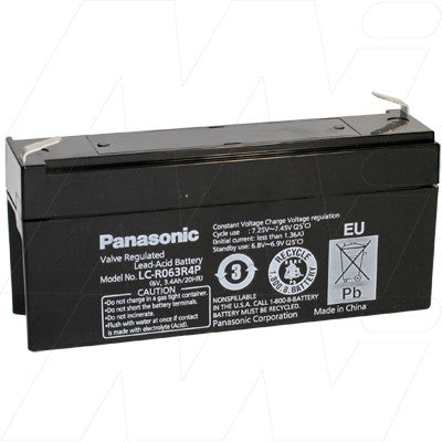 Panasonic LCR063R4P SLA Battery